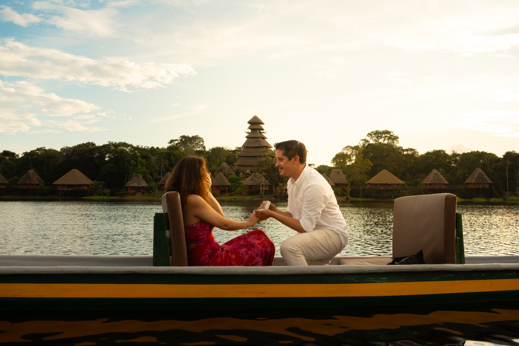 Proposal at Napo Wildlife Center